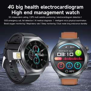Reloj Inteligente G20 con GPS, Tarjeta SIM 4G, Pantalla AMOLED, Monitor de Salud, NFC, Llamada de Emergencia SOS, Alarma de Caídas, Reloj Inteligente de Fitness para Personas Mayores - Product Image 4