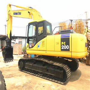 Excavateur sur chenilles Pc220-7 Pc200-7 Komatsu PC200 utilisé de bonne qualité à vendre - Product Image 1