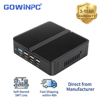 Mini Computadora Sin Ventilador J1900, 8 Puertos USB, 2 Puertos COM RS232, Lector de Códigos de Barras, Lector de Tarjetas, Hardware para Minoristas, 12-36V Opcional