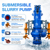 Pompe centrifuge submersible à agitateur pour le déshydratation des mines et les bassins de rejet