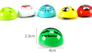 Jouets de voiture en plastique mignons avec expressions Mini jouets de jeu promotionnels pour enfants conception de capsule vide QF QF-HLC001 éducatif - Product Image 3