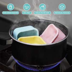 <span class=keywords><strong>Lave</strong></span>-<span class=keywords><strong>vaisselle</strong></span> micro-onde vinaigrette snack compartiment unique 100ml petit récipient alimentaire en silicone - Product Image 3