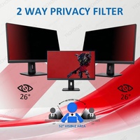 Filtre de protection d'écran anti-espion anti-lumière bleue 16:9 de 25 pouces pour moniteur PC – Fourniture directe usine
