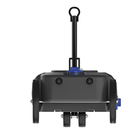 Réservoir d'eau pure pour camping-car de 34 gallons, réservoir d'eau grise pour voiture, réservoir d'eau usée pour remorque, réservoir à roulettes