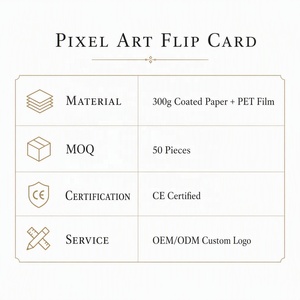 Cartes de projection transparentes en PET avec logo personnalisé, papier couché de qualité supérieure 300g, cadre monté, certifié CE - Product Image 4