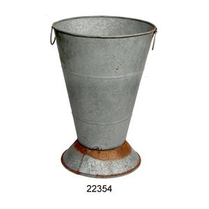 Cubeta Metálica Galvanizada Más Vendida con Asa de Madera para Hogar y Jardines, Cubetas Galvanizadas Económicas y de la Mejor Calidad - Product Image 3