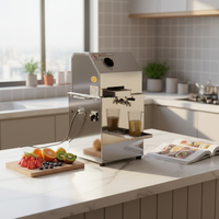 Commerciële, voedselveilige, elektrische, volautomatische fruit- en suikerrietpers van roestvrij staal, PLC-gestuurd, hoge efficiëntie