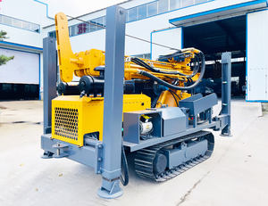 掘削深さ180〜1000メートルクローラー空気圧掘削リグ多機能探査装置 - Product Image 4