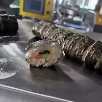 Ligne de production automatique de sushis à faible taux de défaillance avec moulin à riz haute efficacité en acier inoxydable 304