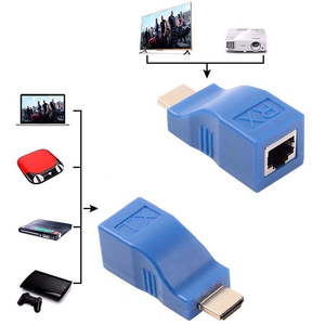 <span class=keywords><strong>HDMI</strong></span> Extender 4K RJ45 Cổng LAN Mạng <span class=keywords><strong>HDMI</strong></span> Mở Rộng Lên Đến 30M Trên CAT5e / 6 UTP LAN Cáp <span class=keywords><strong>Ethernet</strong></span> Cho HDTV HDPC - Product Image 4