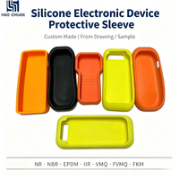 Housse de protection en silicone personnalisée pour télécommande, antichoc et anti-poussière, fabrication directe usine, moule rapide, vente en gros en vrac