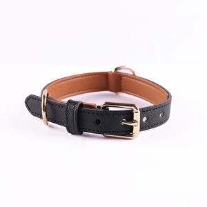 <span class=keywords><strong>Collar</strong></span> de cuero PU para mascotas, <span class=keywords><strong>Collar</strong></span> de perro pequeño con bloques de color, <span class=keywords><strong>Collar</strong></span> de cuello de perro mediano a grande, minimalista transfronterizo - Product Image 5