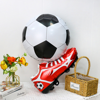 Ballon en feuille de football, trophée de football, décoration de fête d'anniversaire sur le thème du sport, fournitures de décoration, ballons publicitaires debout