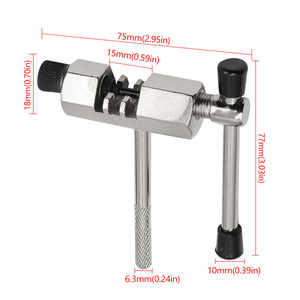 Kits d'outils de réparation de vélo enlèvement du volant moteur de vélo coupe-chaîne extracteur de manivelle clé à vélo support de <span class=keywords><strong>Cassette</strong></span> extracteur ensembles - Product Image 5