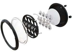 ไฟหน้า LED 7 "พร้อมไฟบอกตำแหน่งสำหรับ Harley <span class=keywords><strong>Road</strong></span> <span class=keywords><strong>King</strong></span> Ultra <span class=keywords><strong>CLASSIC</strong></span> Electra Glide flhtcu - Product Image 5