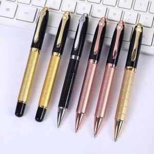 Bolígrafo de Gel Negro Retro Multicolor Metálico con Logotipo Láser, Bolígrafo Publicitario al por Mayor - Product Image 1