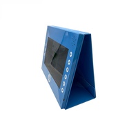 Présentation d'emballage personnalisé d'usine COTE 10.1 pouces brochure numérique HD IPS écran lcd boîte vidéo cadeau avec fleurs