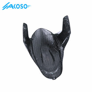 Akoso twill 100% 3K แผ่นกันโคลนด้านหน้าคาร์บอนไฟเบอร์อุปกรณ์เสริมสำหรับ MV Agusta brutale <span class=keywords><strong>800</strong></span> <span class=keywords><strong>RR</strong></span> - Product Image 4