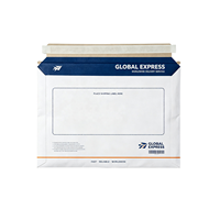 Enveloppes rigides en papier pour envoi postal, bande de déchirement facile, légères, logo personnalisé pour documents, dossiers, livraison par courrier de bureau
