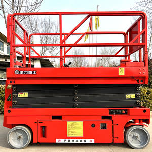 Mesa elevadora hidráulica eléctrica pequeña Ce, plataforma elevadora de tijera móvil para el hogar, plataforma elevadora de tijera autopropulsada sobre orugas, envío gratis - Product Image 5