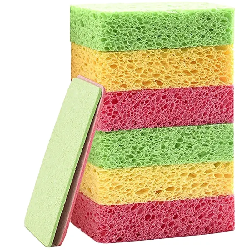 Esun Eco Dish Sponge spugne di cellulosa biodegradabili compresse spugna per piatti naturale antigraffio per Limpieza De Cocina