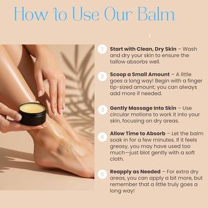 Marque privée Baume à l'hélichryse en douceur Hydratant végan aux herbes Baume pour les pieds et le corps pour hommes et femmes - Product Image 4