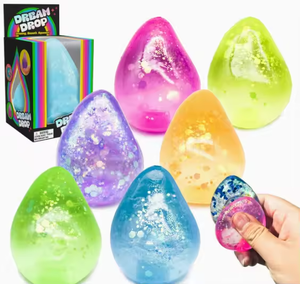 Jouet sensoriel unisexe anti-stress <span class=keywords><strong>Groovy</strong></span> Goo Filling Squishy Dream Drop en EVA pour soulager l'anxiété, à partir de 14 ans - Product Image 1