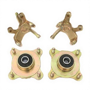 Conjunto de Barra de Acoplamiento con Brida de Cuatro Orificios para Go-Kart, Motocicletas de Cuatro Ruedas, Modificación de ATV, Accesorios para Ruedas de Freno de Disco Delantero - Product Image 3