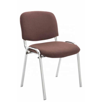 Chaise d'école empilable bon marché FoShan Chrome pour salle de formation d'invité conférence de bureau événements d'attente étudiant à l'université