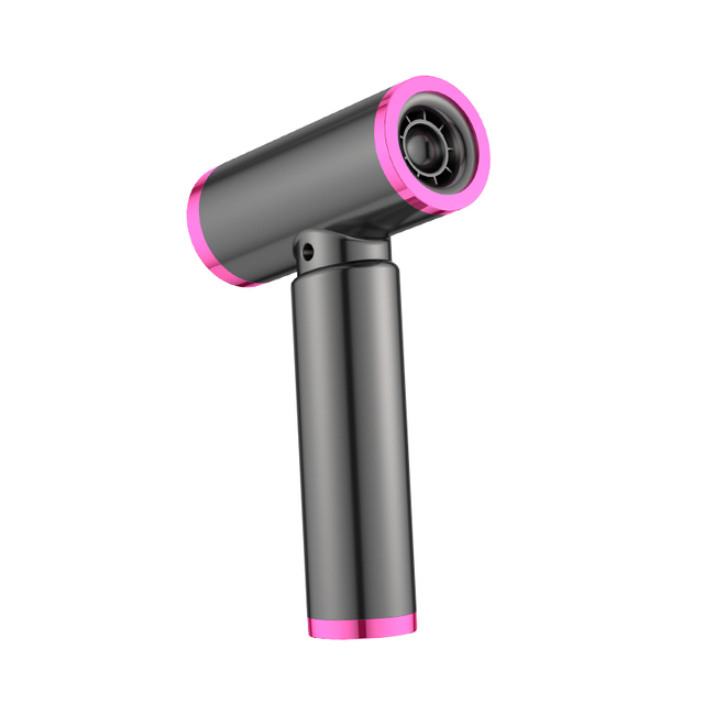 Mini Portable Hot and Cold Wind Wireless Rechargeable Hair Dryer Multifunctional Air Duster Outdoor Use High Speed Blow Dryer