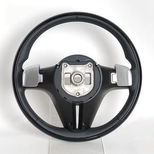 عجلات قيادة سيارات مخصصة من جلد خشب الخوخ لسيارات مرسيدس-بنز W223 وW213 و167 وفئة C وفئة E وفئة S - Product Image 3