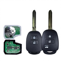 FCCIDB71TA 89070-0D580 433Mhz G/H/Tanpa Chip Kunci Mobil Remote Opsional untuk Yaris Verso RAV4 2008-2015 Shell