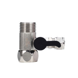 3/8 "Messing <span class=keywords><strong>Mini</strong></span> Kugel hahn Absperr wasser adapter Kugel hahn - Product Image 1