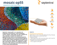 Modules GPS haute précision Septentrio AP55 Mosaic-AP55 Mosaic X5, kit d'évaluation Mosaic-go pour récepteur de module GNSS
