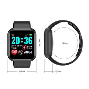 Nuevo reloj inteligente Y68 D20 para hombres y mujeres, rastreadores de presión arterial, pulsera inteligente resistente al agua D20 Y68, reloj inteligente Android IOS - Product Image 2