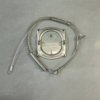 Ressort en acier 421 pour sanglier et lapin, fil d'acier massif de 4 mm de diamètre, écrous essentiels pour le chasseur et la ferme, leurre de chasse