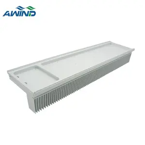 Đèn Hồ Sơ Chất Lượng Cao Đèn Led Dải Nhôm Dày Răng Skiving Vây Tản Nhiệt Tùy Chỉnh Skived Vây Nhà Sản Xuất Tản Nhiệt