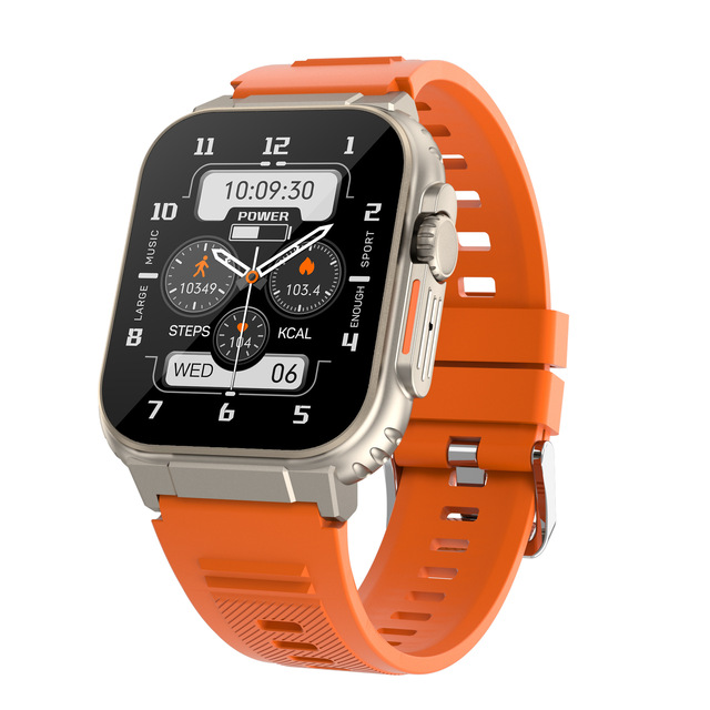 New A70 1.96-inch Big Touch Screen Big Battery Music Themed Watches Support for Local Music Sport Smart Watch 2024