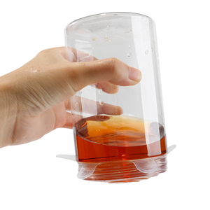 Gran oferta, tapa elástica reutilizable de silicona resistente a altas temperaturas y bajas temperaturas, 6 juegos de cubierta de silicona para alimentos, <span class=keywords><strong>Stretcha</strong></span> - Product Image 5