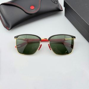 Lunettes de soleil punk originales de créateur de haute qualité, tendance, en métal, pour hommes et femmes, avec verres dégradés UV400, pour l'extérieur, collection 2026 - Product Image 1