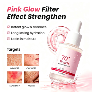 Suero Facial Hidratante y Nutritivo con PDRN de Melocotón, Niacinamida y Ácido Etílico Ascórbico para un Brillo Uniforme de la Piel - Product Image 5