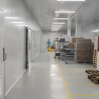 Nouvelle salle blanche modulaire de classe ISO 5 8 de haute qualité personnalisée avec filtre HEPA à haut rendement