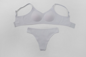 Ensemble de <span class=keywords><strong>soutien</strong></span>-<span class=keywords><strong>gorge</strong></span> bikini push-up sur mesure, nouveau style, sans armatures, design sexy uni - Product Image 5