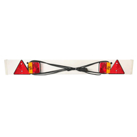 Plaque lumineuse de remorque en PVC blanc avec LED Stop/Frein/Feu arrière, pièce de camion PANTHER MARINE 1989-1999, divers modèles