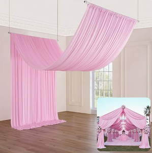 <span class=keywords><strong>Cortinas</strong></span> de Techo Color Marfil para Bodas y Fiestas, Cortina de Techo para Carpas y Toldos - Product Image 3