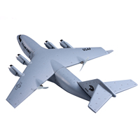 Avion Télécommandé 2.4Ghz C17 USA, Planeur de Transport, Jouet d'Avion RC en EPP à Aile Fixe pour Cadeaux d'Anniversaire Enfants