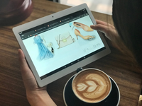 Tablette industrielle Android 8.0 4G X20-MTK6797 avec grand écran de 10,1 pouces, clavier BT et stylet, 4+64 Go, pour usage professionnel, neuve d'usine
