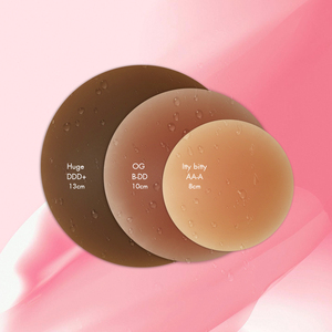 Cache-tétons en silicone adhésifs respirants sans couture pour temps chaud, anti-transpiration, invisibles, réutilisables, vente en gros OEM - Product Image 6