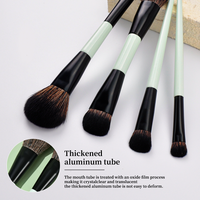 2025 nouveau Design fibre poils marque privée en gros personnalisé meilleur double extrémité luxe végétalien haute qualité pinceaux de maquillage pour les femmes