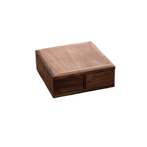 <b>Rotating</b> Wooden Dried Fruit Storage Box Solid Wood Snack Tray For Living Room <b>Coffee</b> <b>Table</b> - Product Image 5